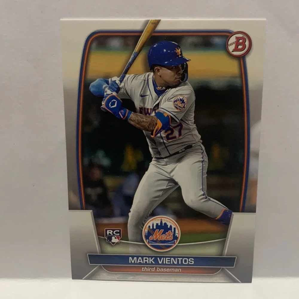 Mark Vientos New York Mets Rookie 2023  Bowman #55 (MISC9)